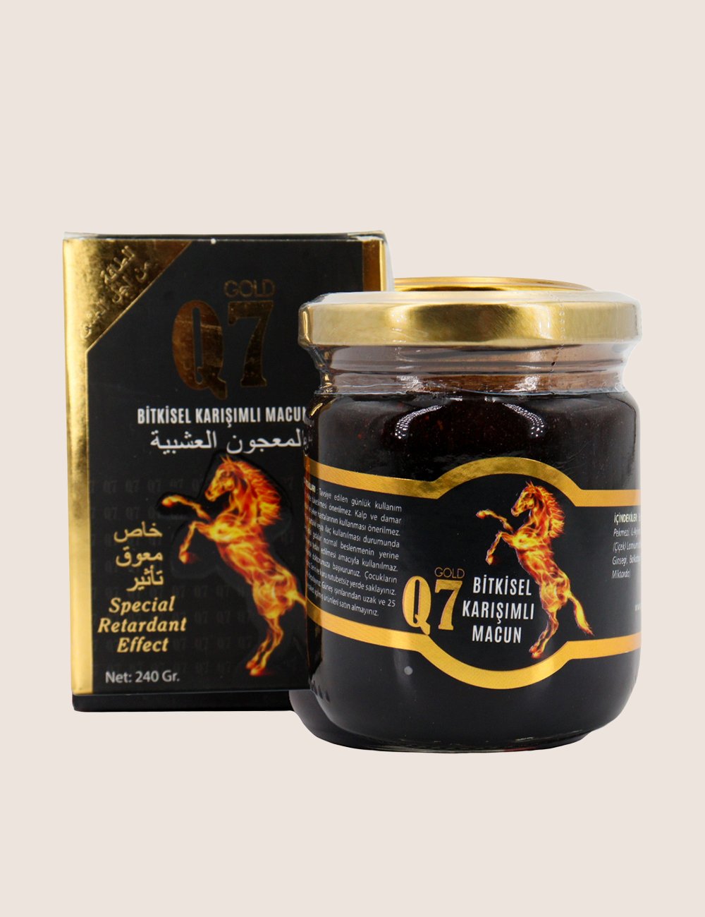 Miele afrodisiaco Q7 Gold 240gr - immagine 2